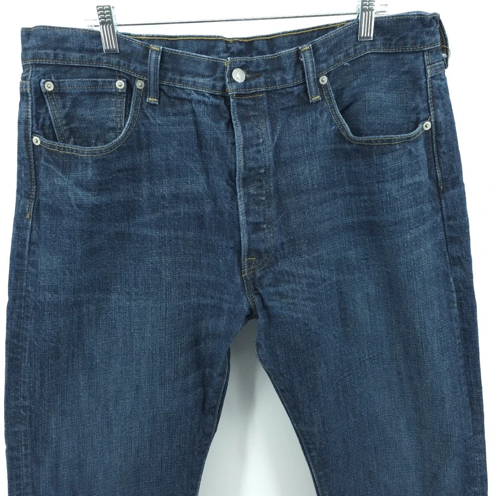 VTG Levis 501 BlueJeans Mens Original Fit 40X32 Meas 40X31.5‎ Denim Button Fly